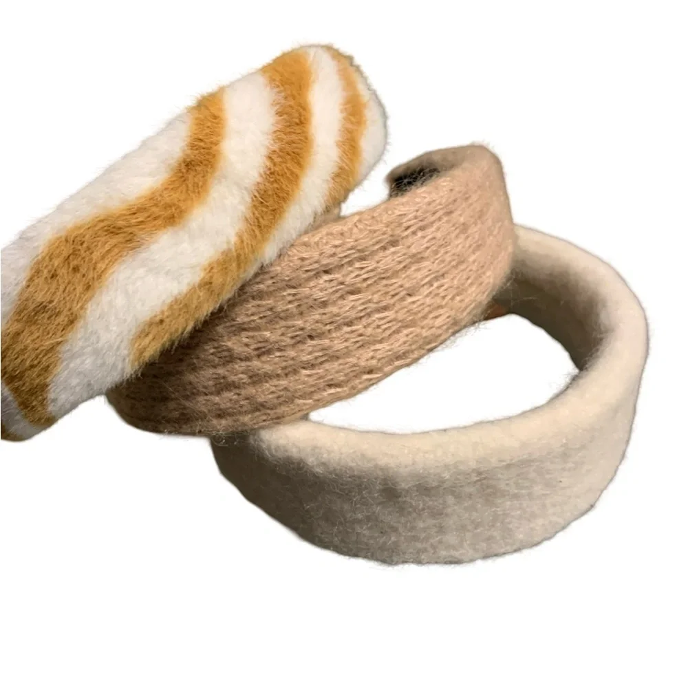 Set of 3 Handmade Headbands